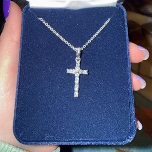 Elegant Montana Silversmiths Cross Pendant Necklace